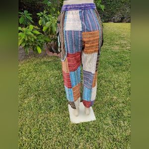 Hippie patchwork pants